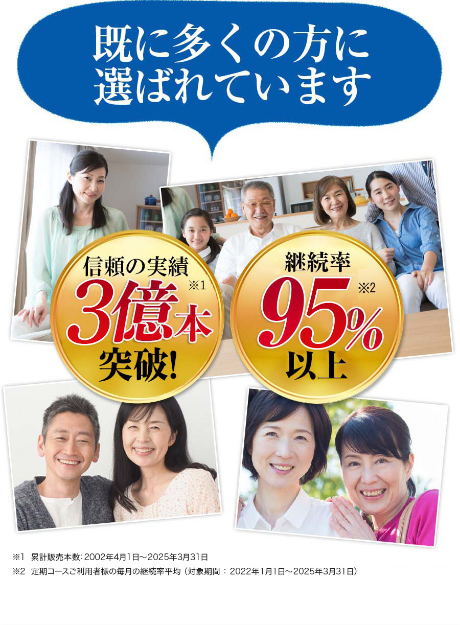 既に多くの方に選ばれています